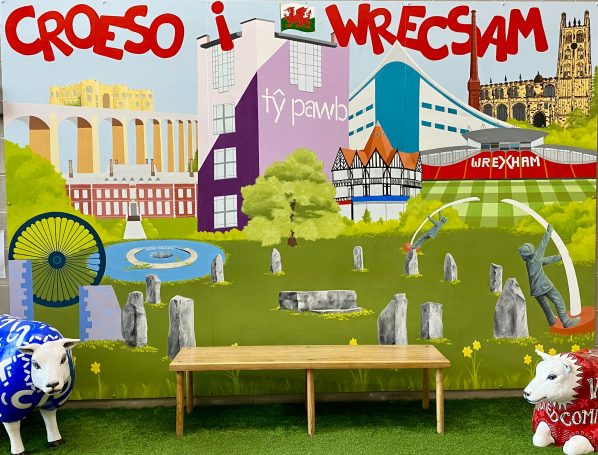 Croeso i Wrecsam - by Rachel West